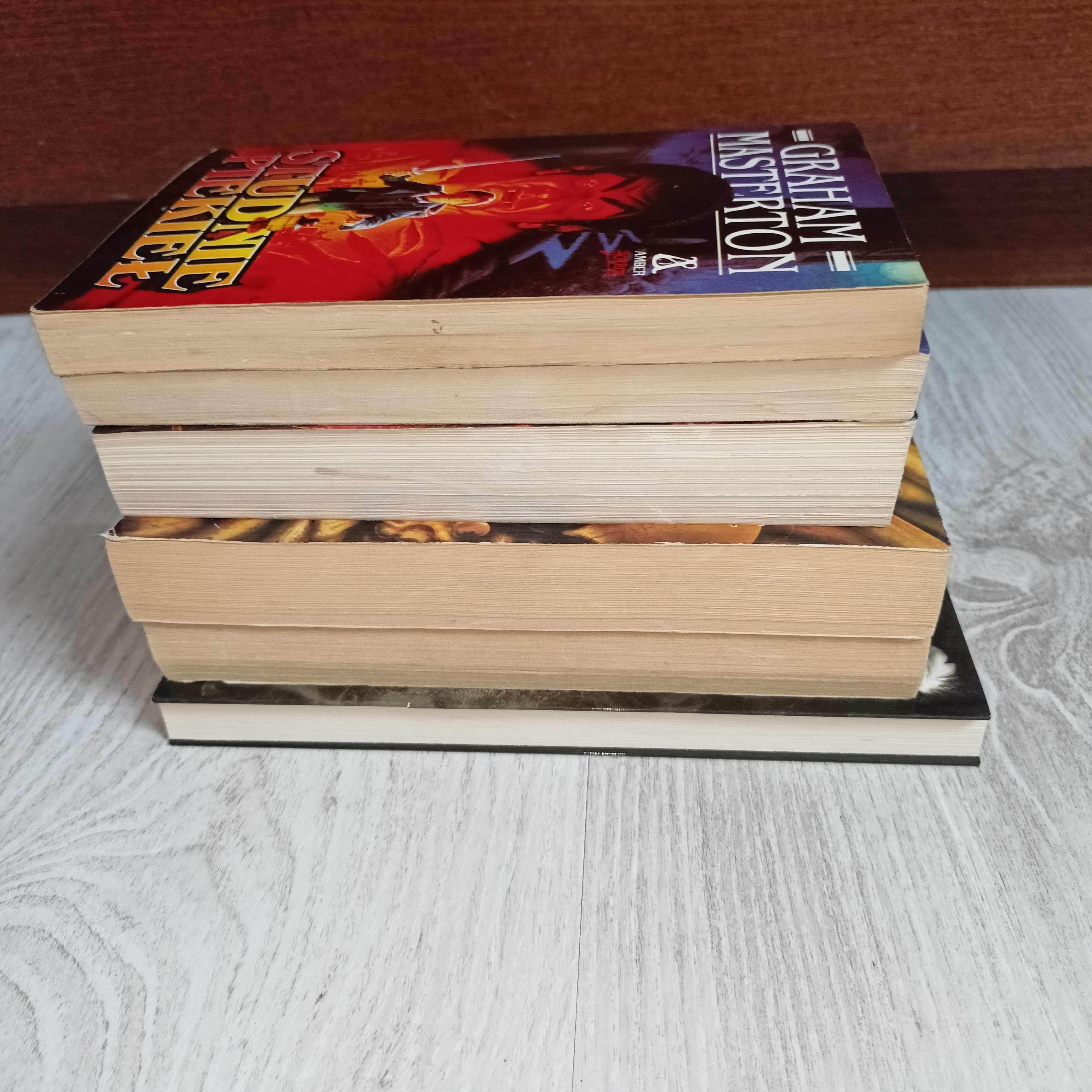 6x Masterton Wizerunek zła Głód Wyklęty Dziedzictwo Studnie piekieł