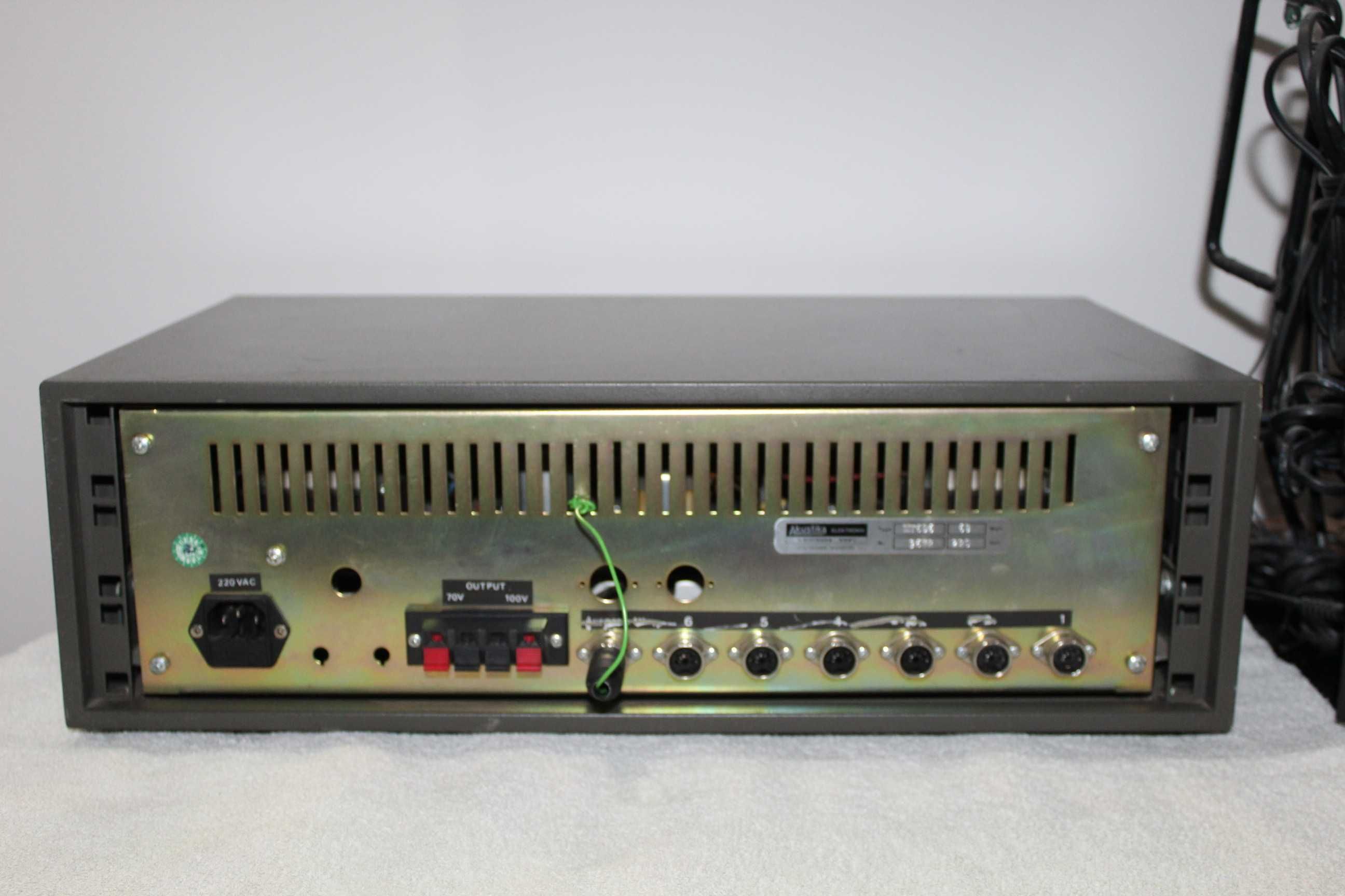 AKUSTIKA MV606 Wzmacniacz końcówka mocy audiofilska vintage Wysyłka