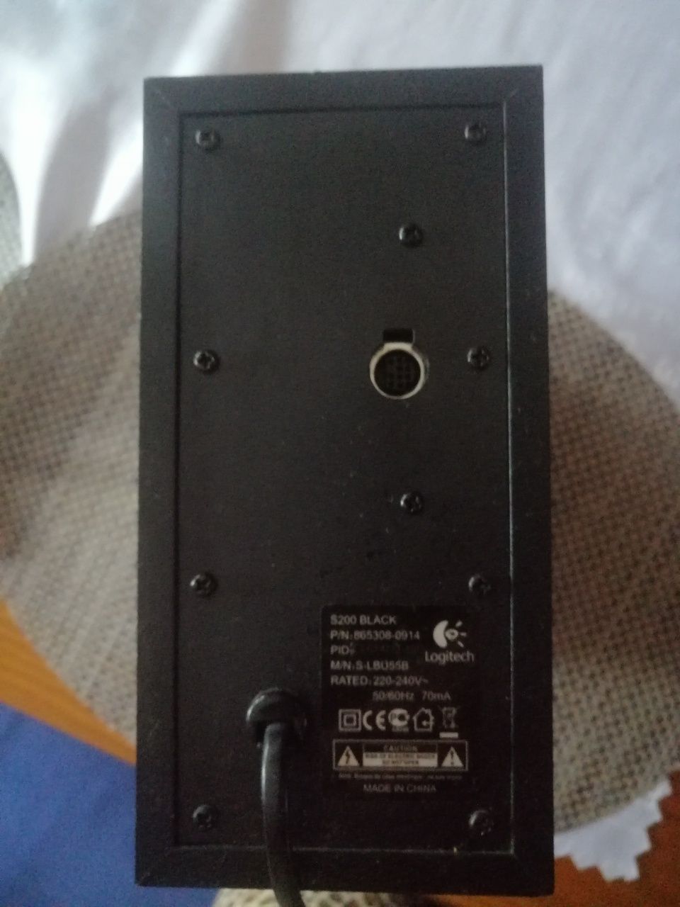 Głośnik Logitech S200 black