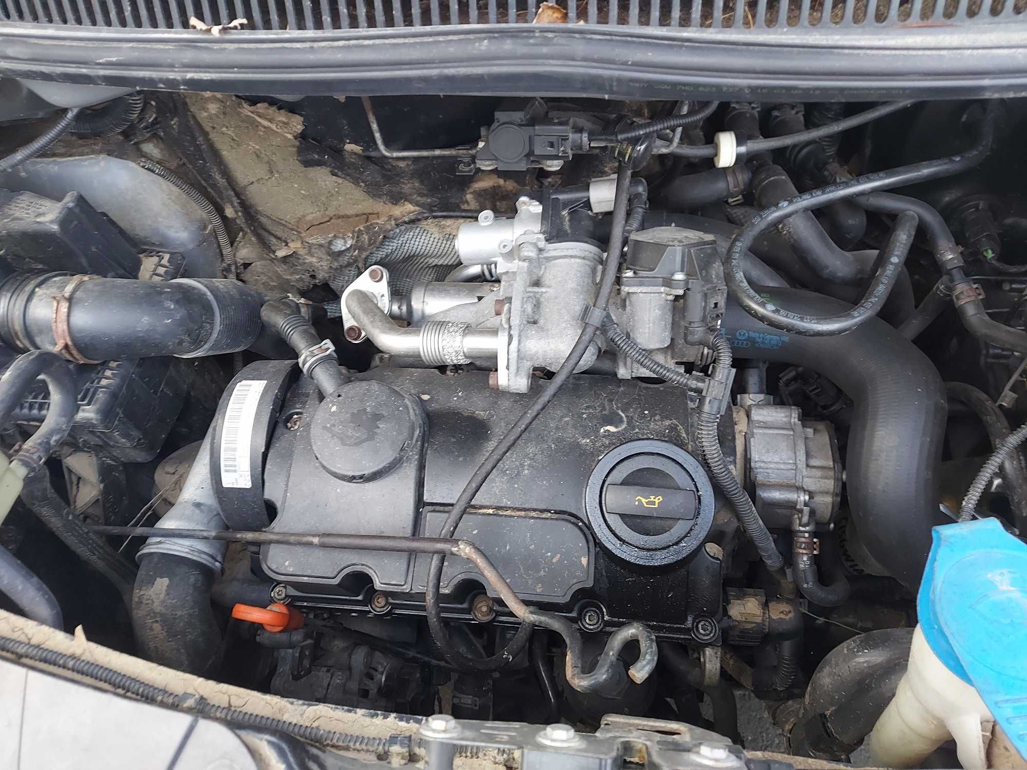 Silnik VW Transporter T5 Caravelle 1,9 TDI BRR FV dostawa