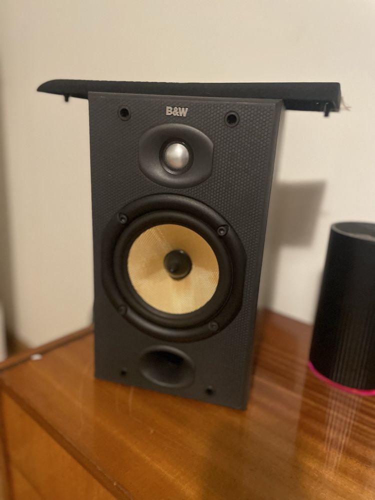 Zestaw audio bluetooth, kolumny i wzmacniacz Cambridge audio, B&W