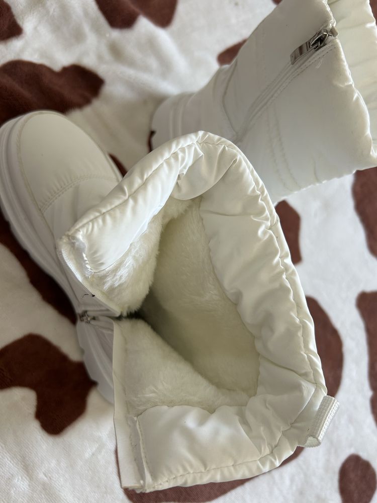 Botas com pelo inverno