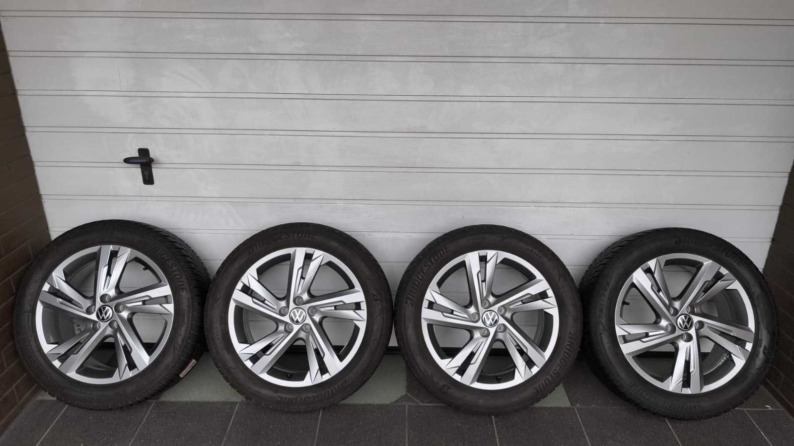 Koła Vw T Cross Skoda Kamiq 17'' 5x100 opony zima 205/55/17 (OL1943)