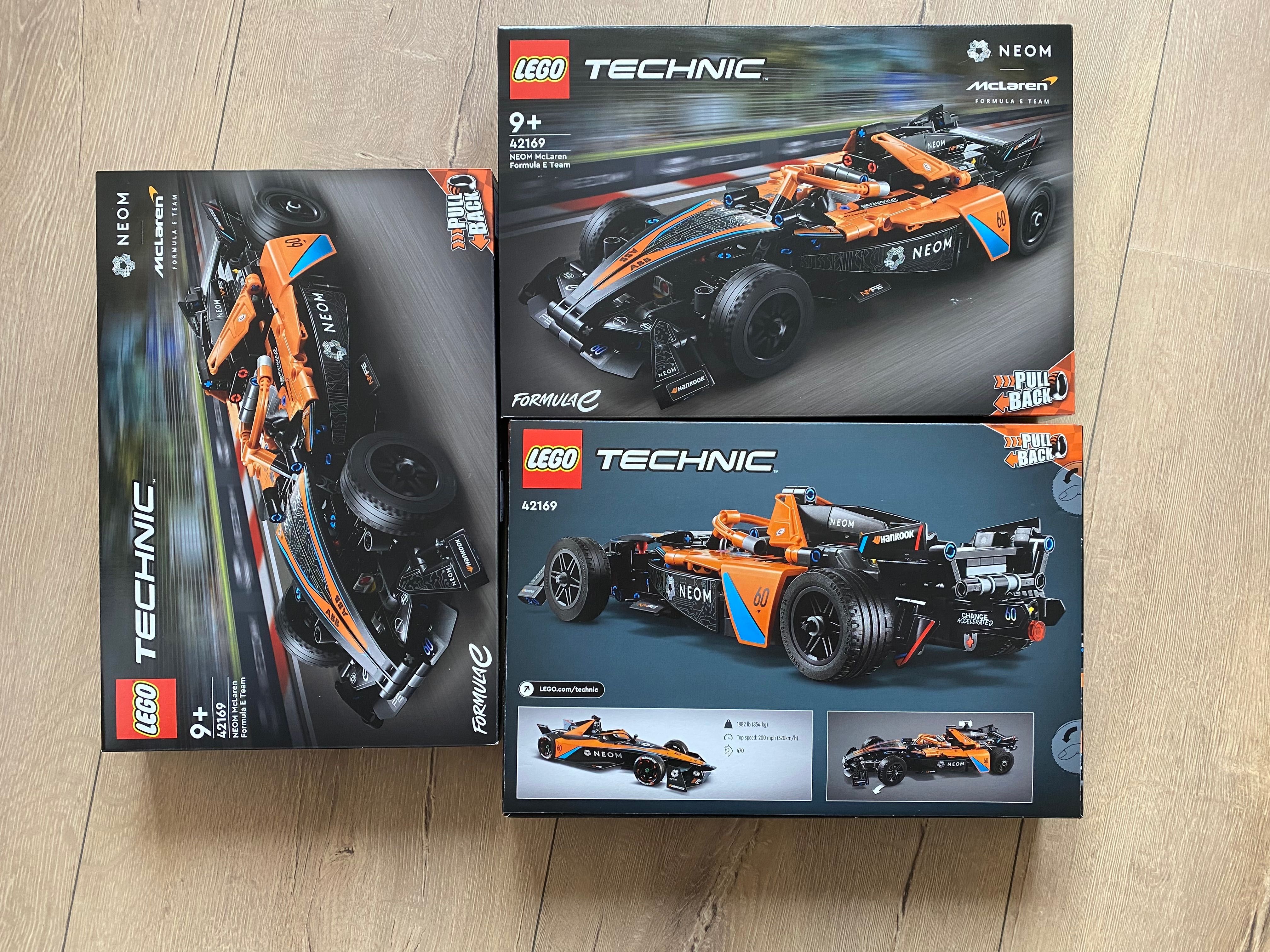 Lego technic McLaren Race car 42169, nowe