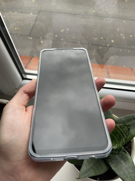 Telefon redmi A5 duzy niebieski etui folia jak nowy