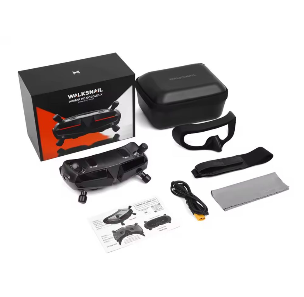 FPV окуляри Caddx Walksnail Avatar Goggles X запаковані