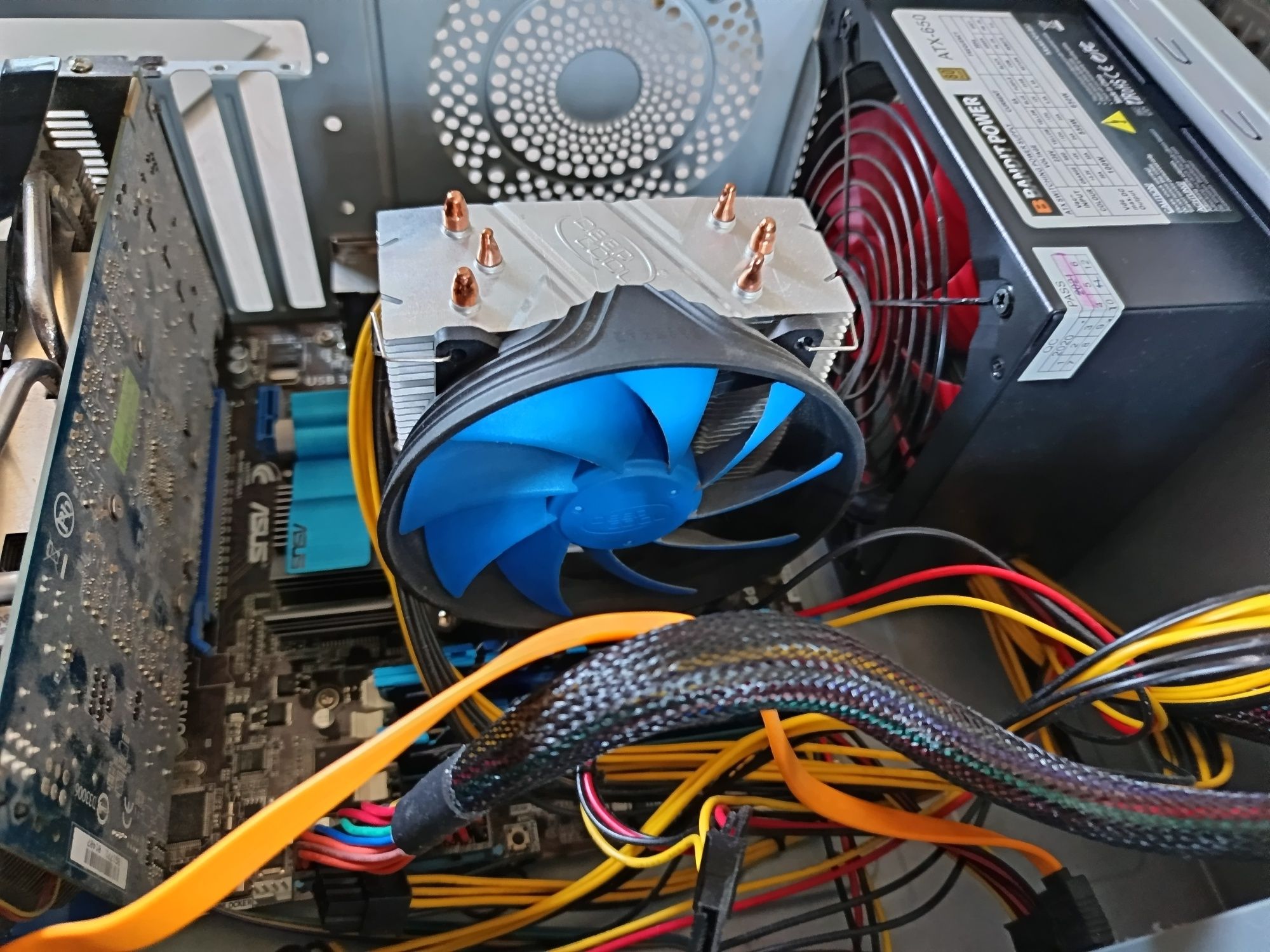 Komputer PC M4a87td evo Phenom II 4x3200mhz