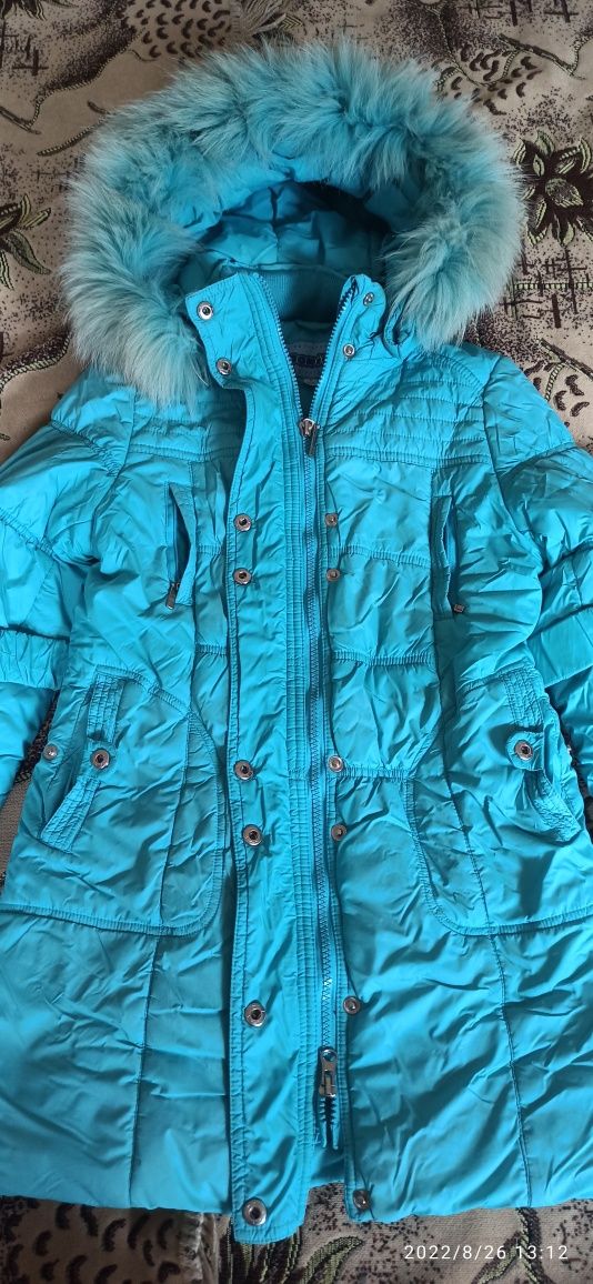 Зимнее пальто, зимняя удлиненная курточка пуховик Danilo