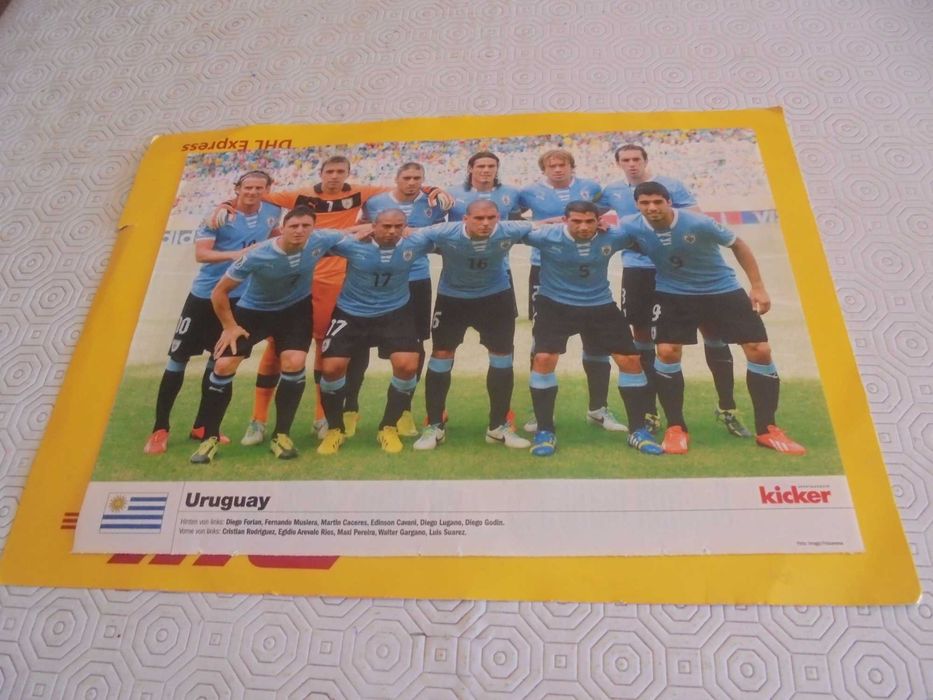 Posters (21,5X30) de Seleções de Futebol no Mundial de 2014 no Brasil