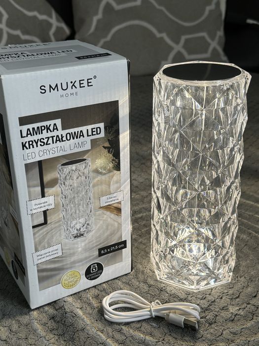Lampka Crystal Led