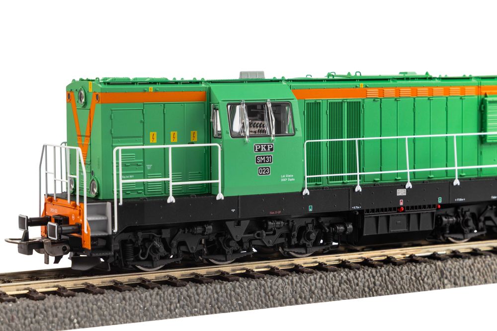 PIKO H0 (52308) - Lokomotywa Spalinowa manewrowa, Typ 411Da SM31, PKP.