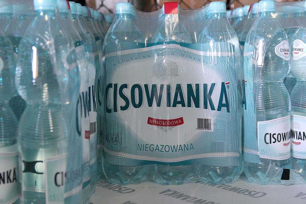 Woda mineralna Cisowianka gazowana 1,5L