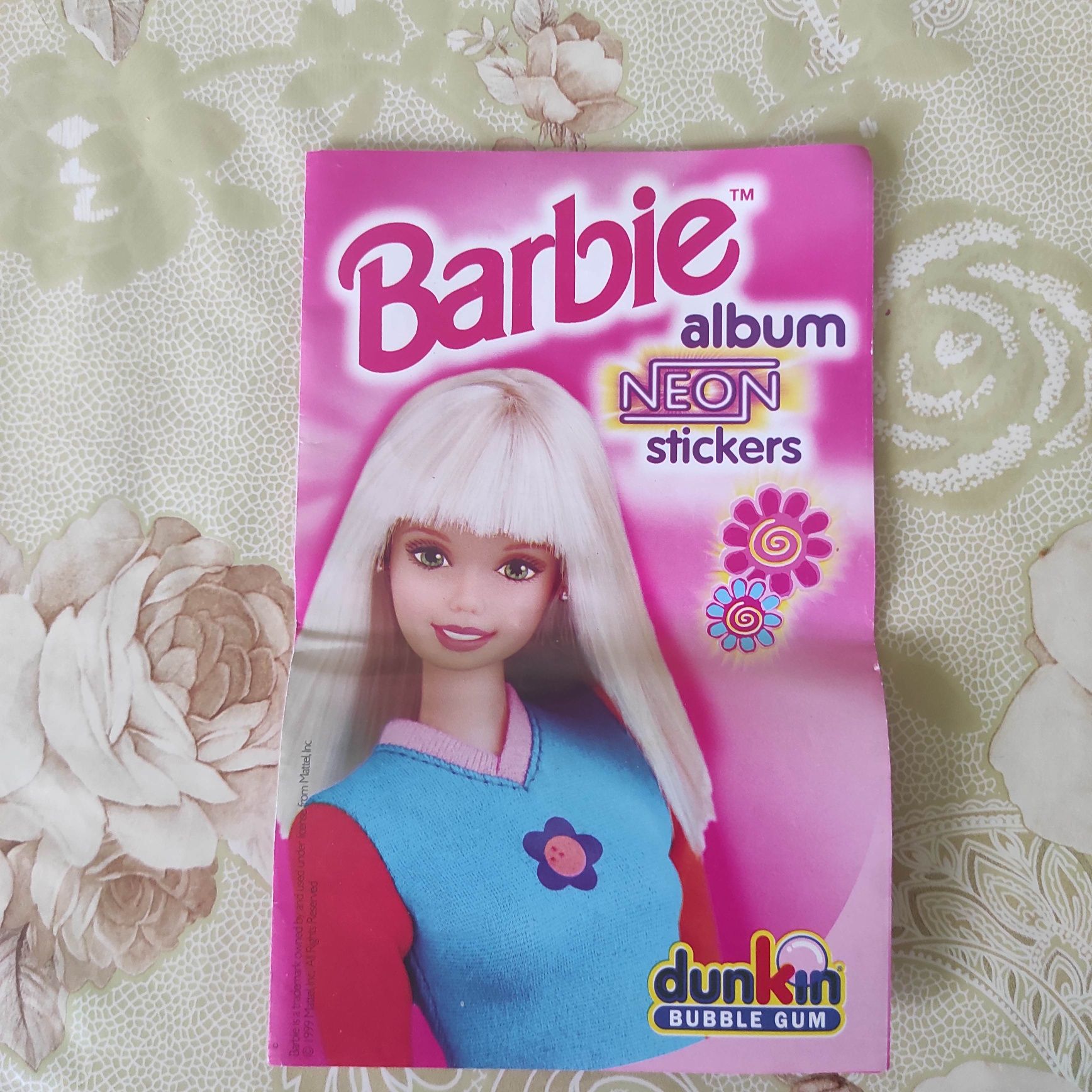 Альбом для наклеек Barbie Dunkin 1999г.