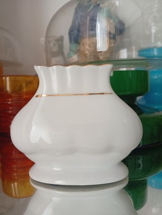 Serwetnik Chodzież porcelana PRL