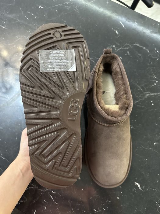 Оригінал! Шоколадні угги ugg classic ultra mini 37(23.5см),38(24.5 см)