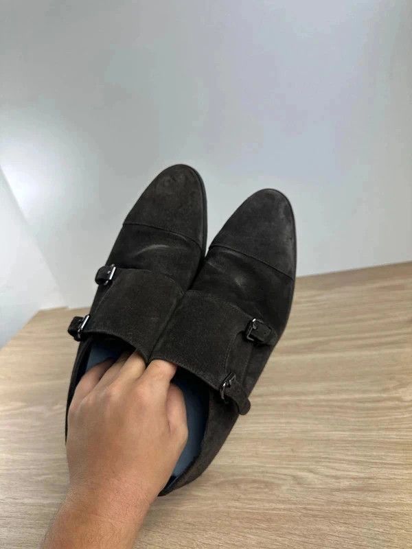 Buty pantofle zamszowe joop ! Brązowe r. 43