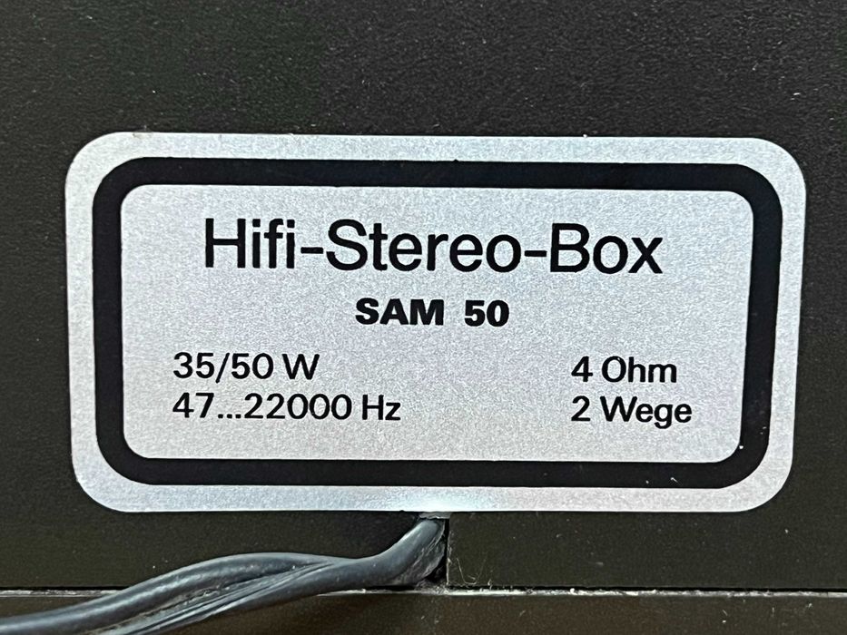 Kolumny podstawkowe Quadral HiFi Stereo Box Sam 50 Audio Room