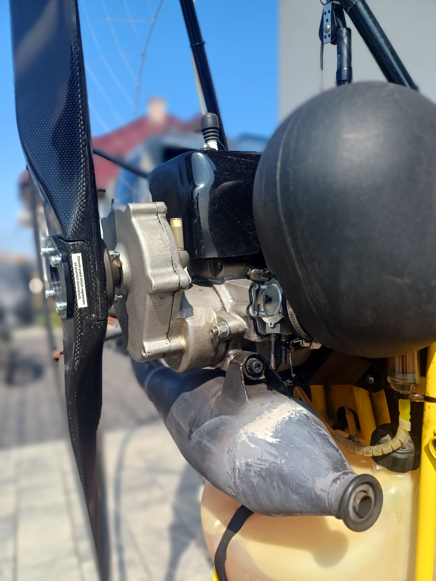 Napęd miniplane Top 80 + uprząż