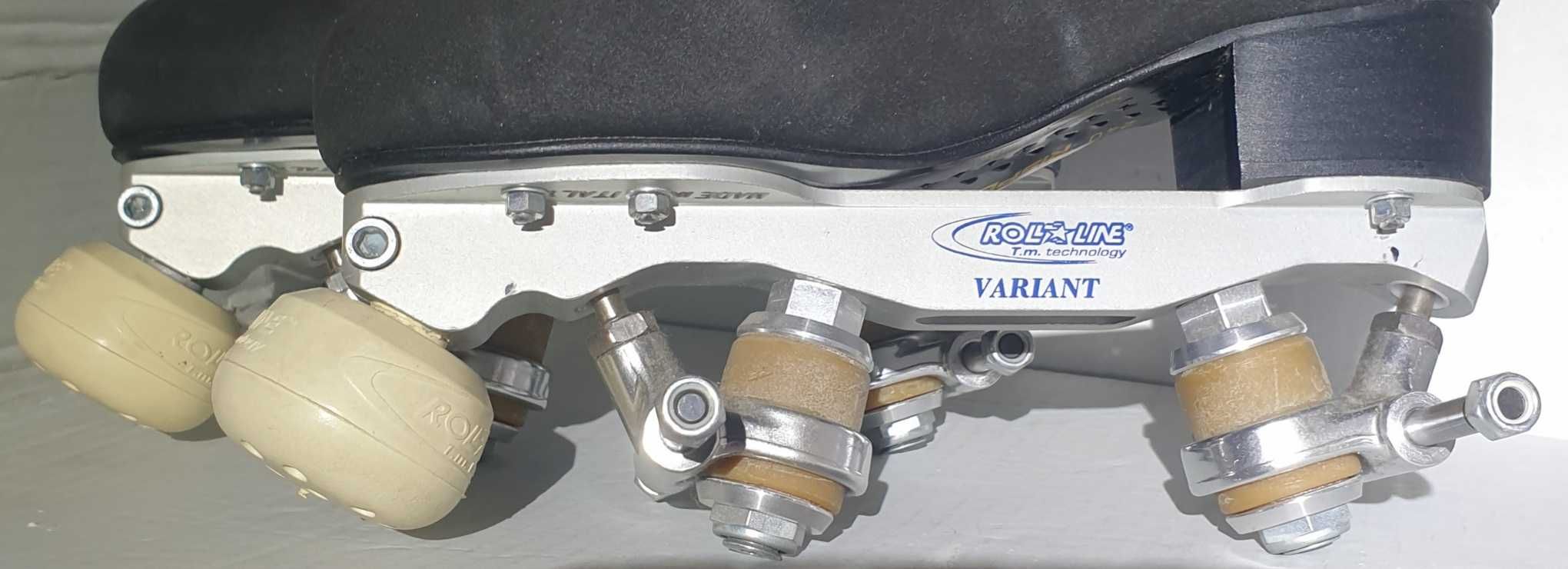 Buty Risport Ambra 240mm z podwoziem wrotkarskim Roll-line Variant