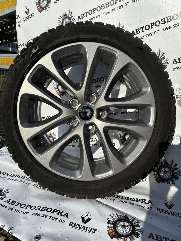 Диски кольосні легко сплавні Renault Megane 3 Scenic 3/5x114.3/ET43