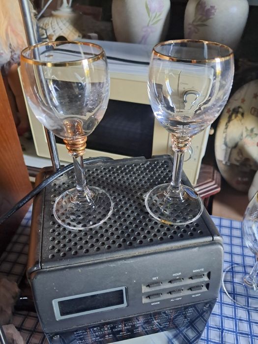 Conjunto varios copos de vidro,vintage