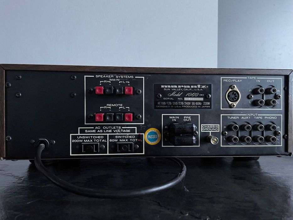 Marantz 1060 legendarny wzmacniacz vintage w bdb stanie