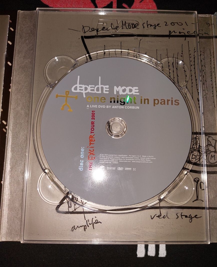 Depeche Mode One Night In Paris ( 2 x DVD ) digipak 2002 Scandinavia