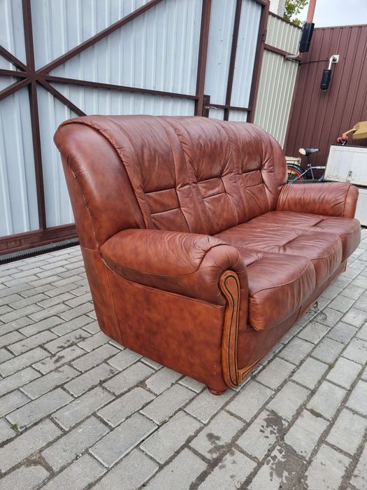 Шкіряний диван 3ка Шкіряні дивани Шкіряні меблі з Європи