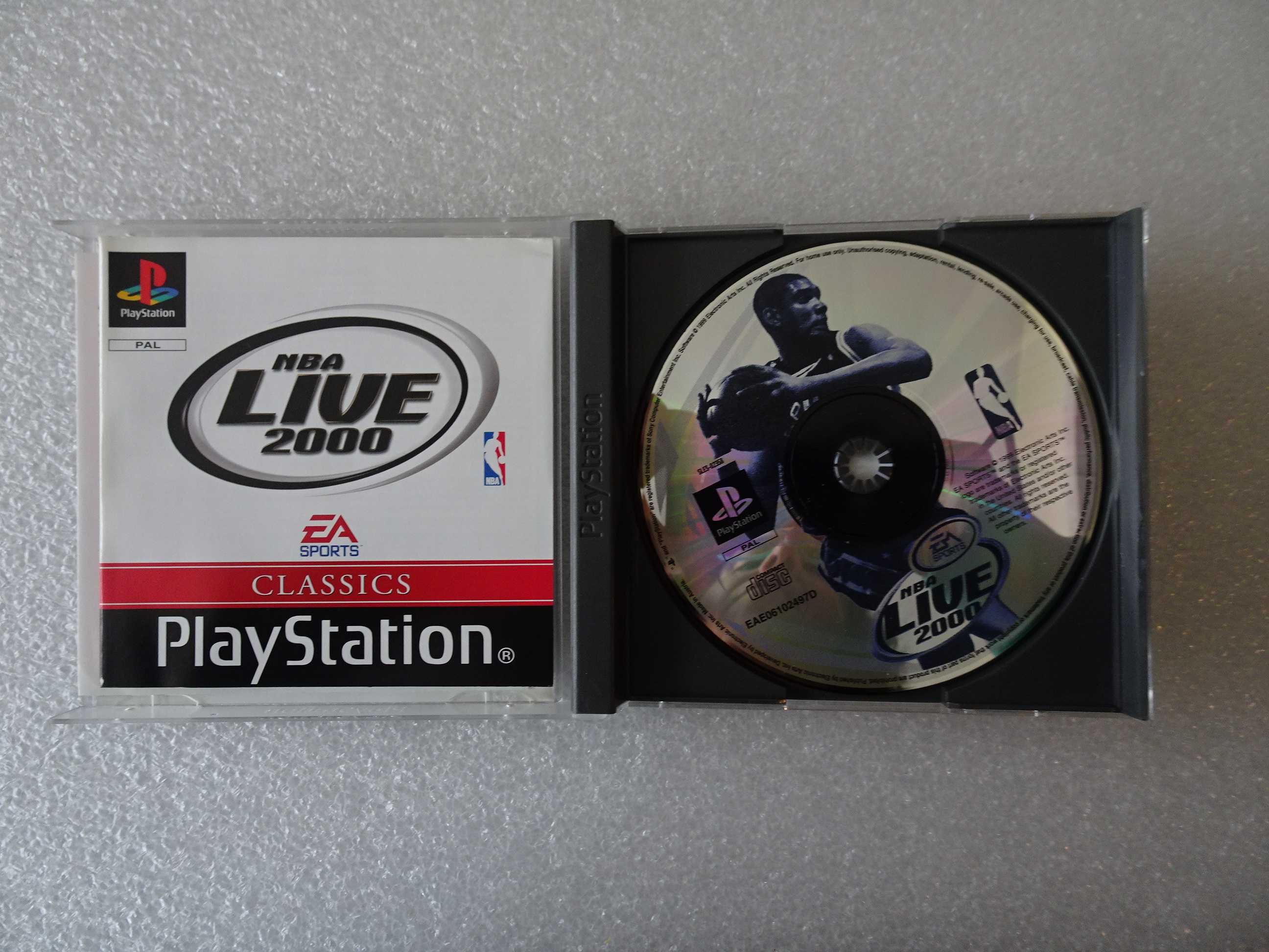 Jogo Playstation 1 - PS1 - NBA Live 2000