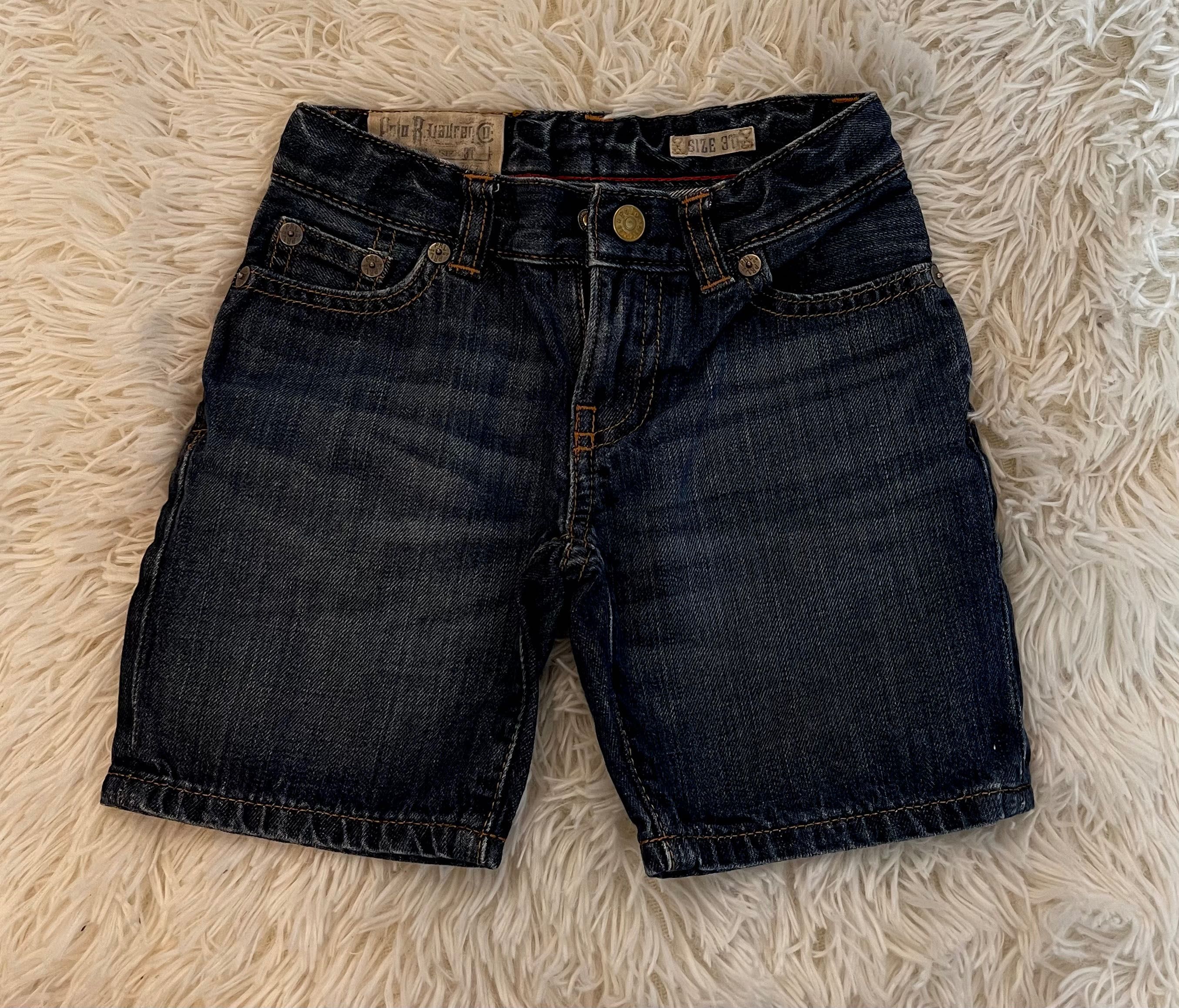 Calções de ganga Levis , Ralph Lauren e Calvin Klein.