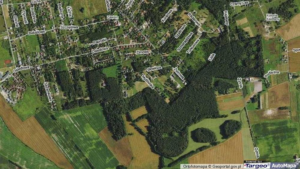 Działka budowlana 900 m² – Rusiec, ul. Myśliwska 15, gmina Nadarzyn