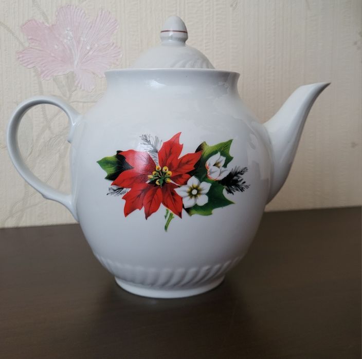 Фарфоровий чайник СРСР