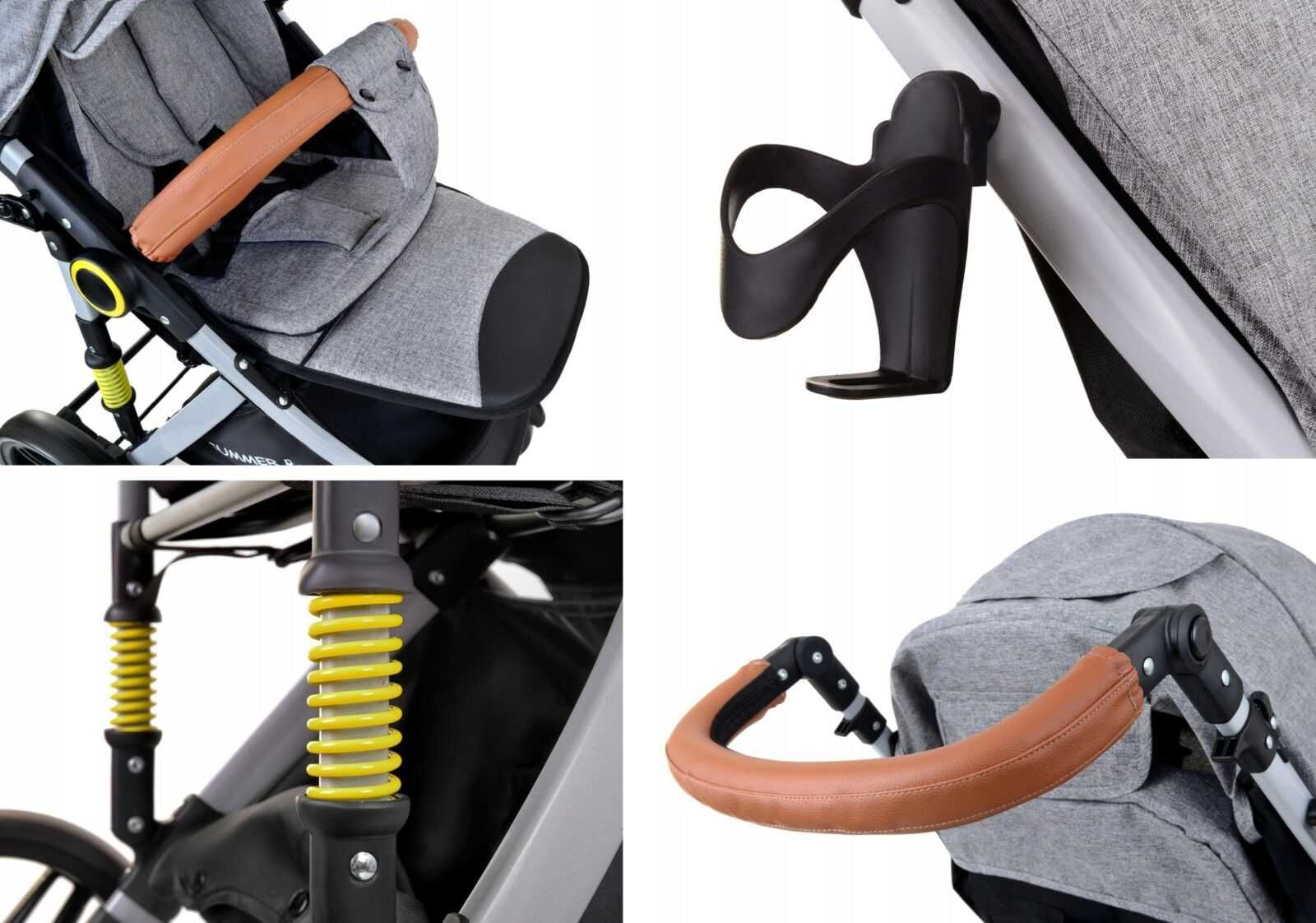 Wózek spacerówka SEMPRE Summer Baby Gray