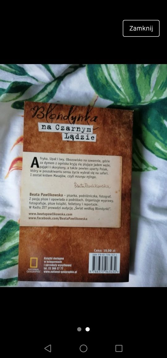 Książka Blondynka na czarnym lądzie Beata Pawlikowska