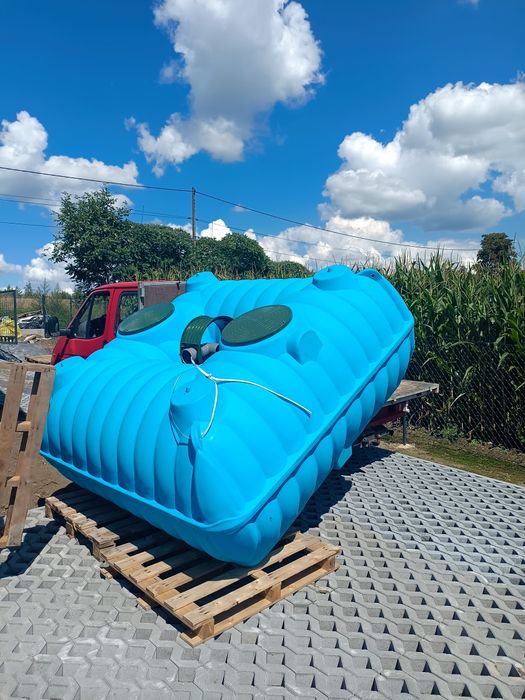 Zbiornik Bolt 7000l na deszczówkę, szambo płaski