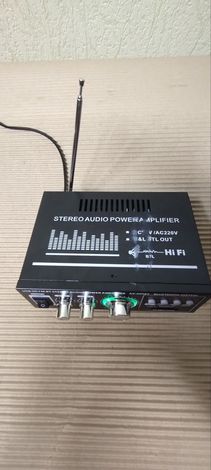 Міні-HiFi цифровий підсилювач потужності звуку