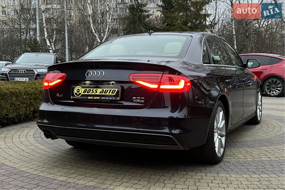 Audi a4 b8 2.0 tfsi 2014 quattro