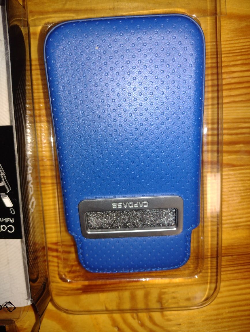 Чехол iphone 4 , Capdase Smart Pocket Callid Dot Blue/Black for iPhone