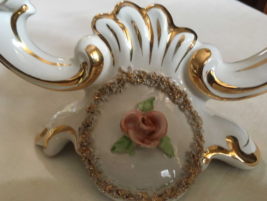 boleira mais candelabro vintage