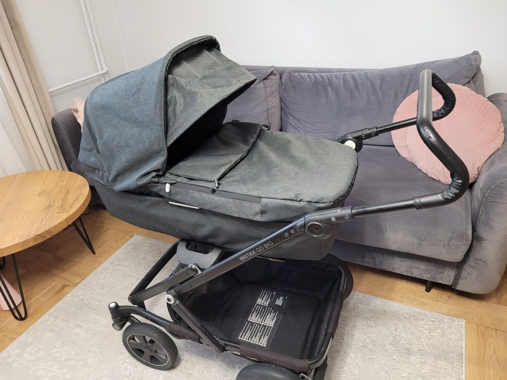 Wozek dziecięcy gondola + spacerówka Britax GO Big 2w1