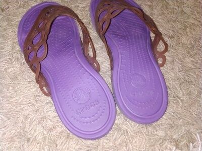 Вьетнамки, шлепанцы Crocs размер w10, наш 41