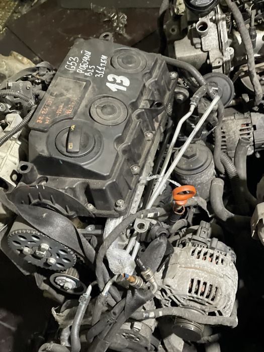 Двигун голий 1.9 TDI BLS мотор Golf Passat Touran Caddy Octavia