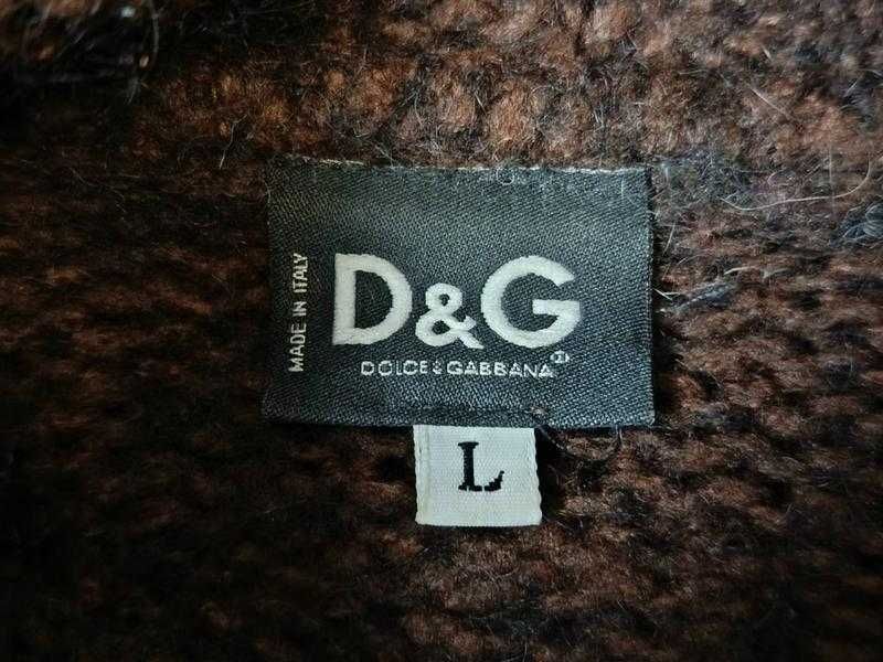 Вінтажний светр-гольф D&G Dolce & Gabbana (оригінал, Iталія, Ittierre)