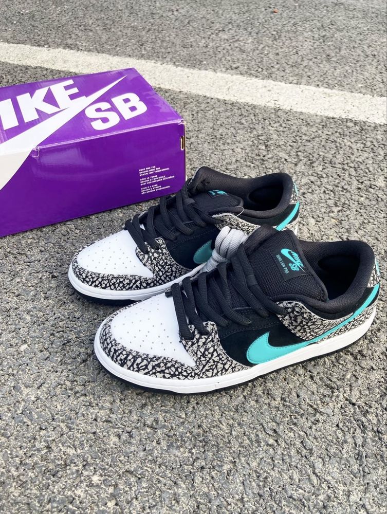Кросівки Nike SB Dunk Low Atmos Elephant Найк Данки сб про элефант