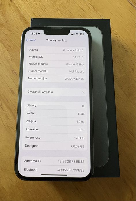 Iphone 13Pro 128gb Graphite