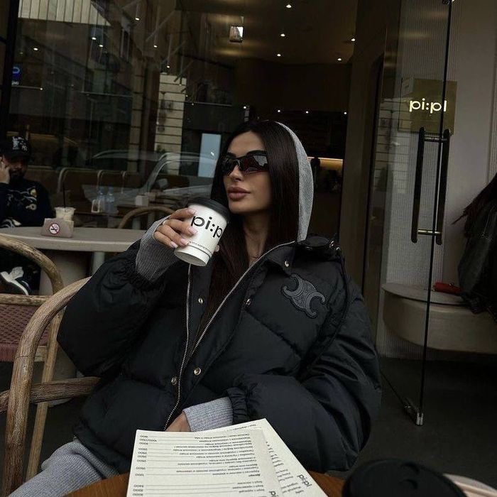 Куртка пуховик Селін Селин жилетка