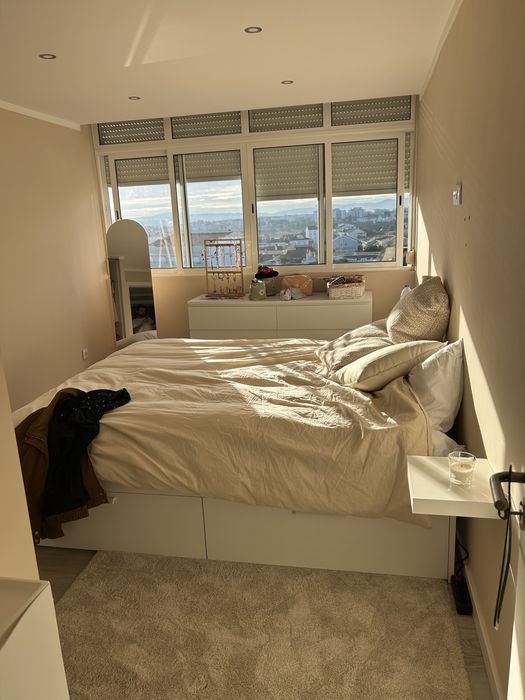 Apartamento t1 para arrendar renovado e mobilado