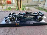 Модель автомобіля  Bburago 1:24 Mercedes-AMG F1  W14 2023#63 Russell