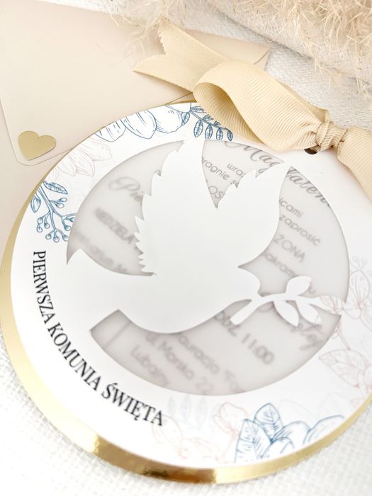 Zaproszenia na pierwszą komunię komunijne 2026