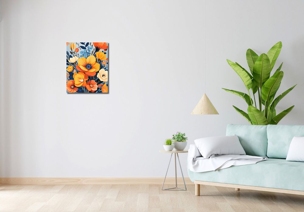 Obraz 40x50cm Kwiatowy Majestat